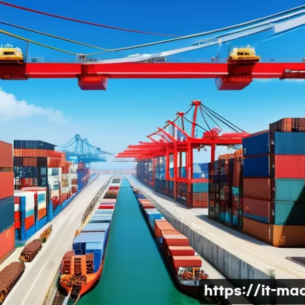 중국 본토와의 관계 이슈 - A detailed scene illustrating global commercial expansion with a focus on China’s Belt and Road Init...